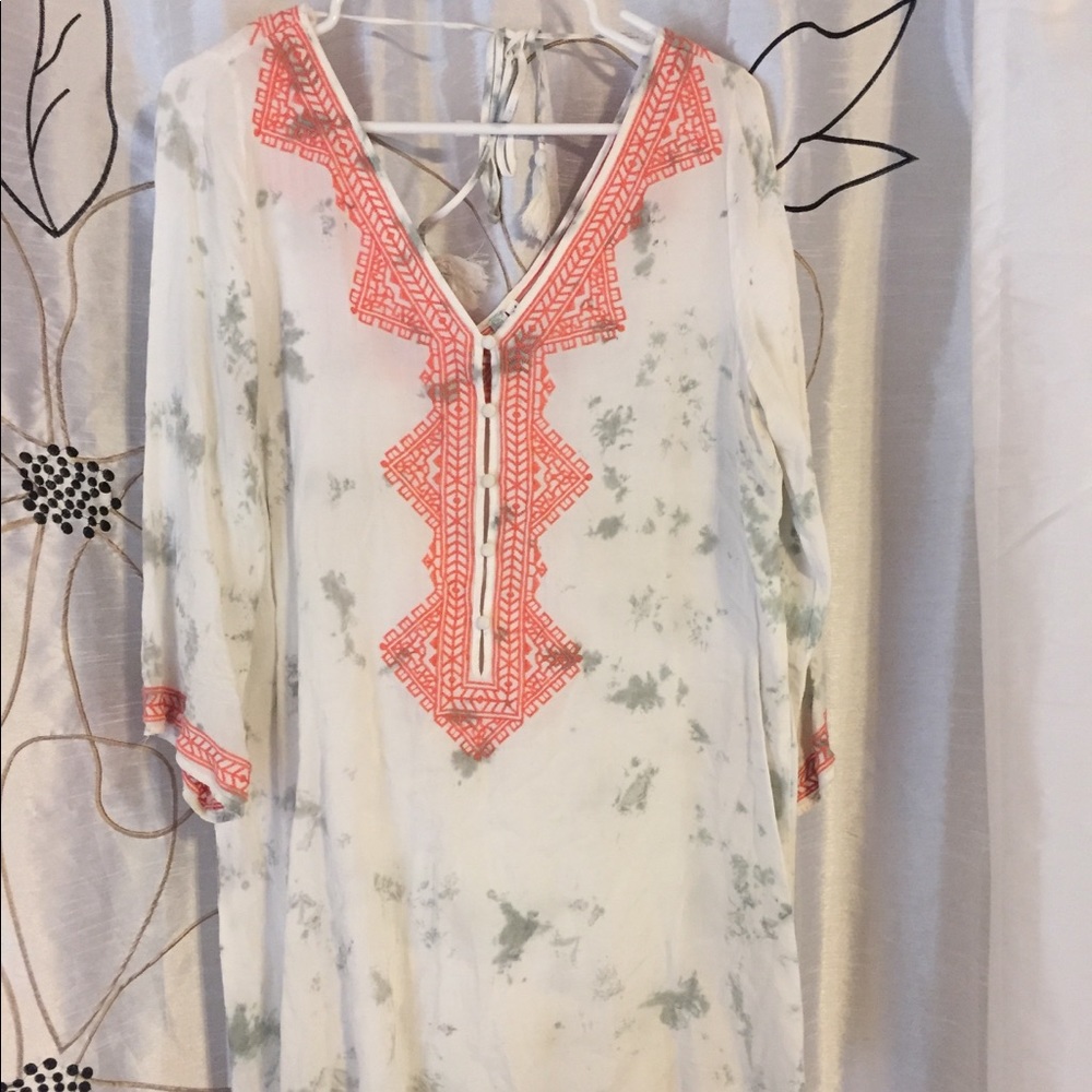 Aztec marble shirt